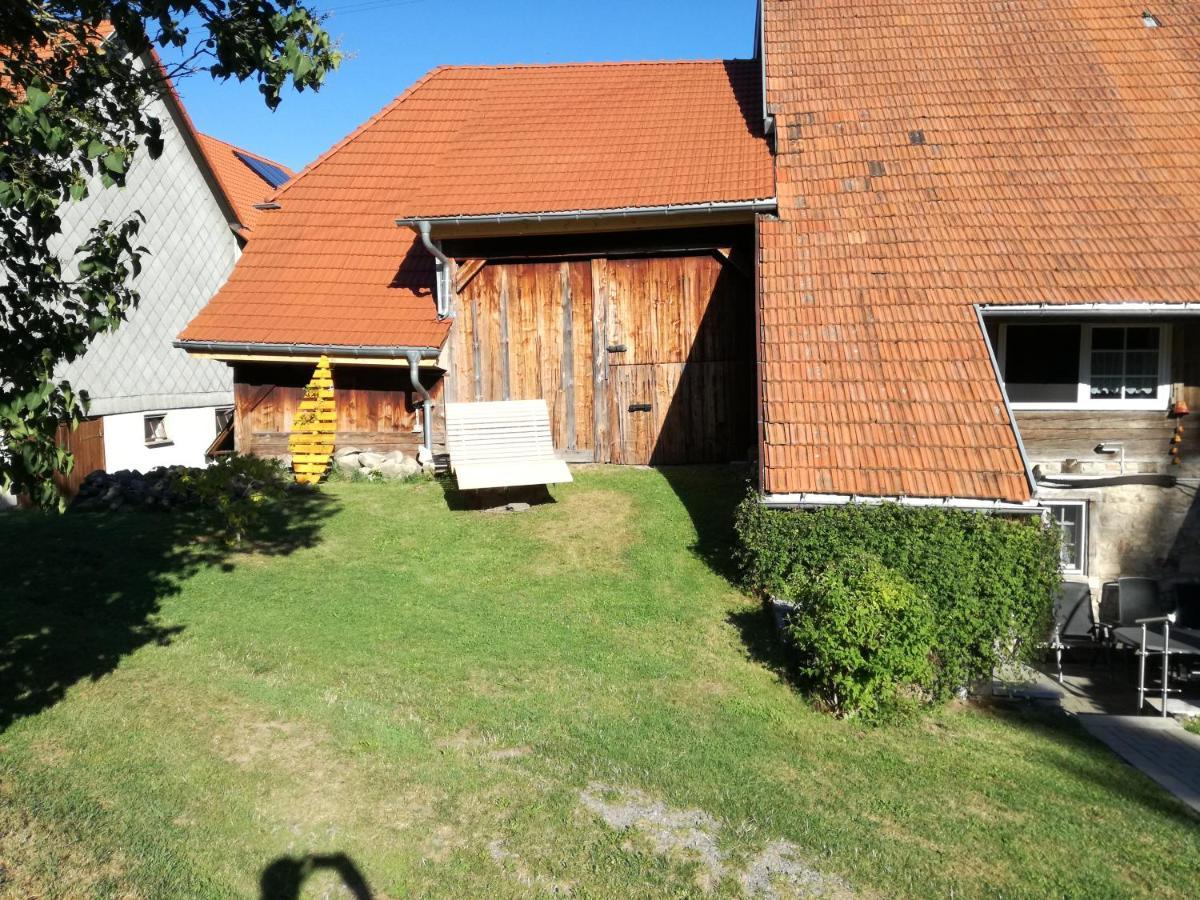 Familien Ferienwohnung Linder Grafenhausen Exterior foto